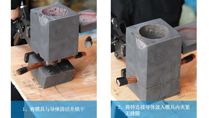 放热焊接操作步骤